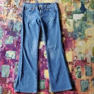 Seven7 Light Blue Flare Jeans